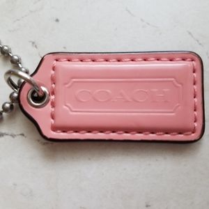Coach Hang Tag